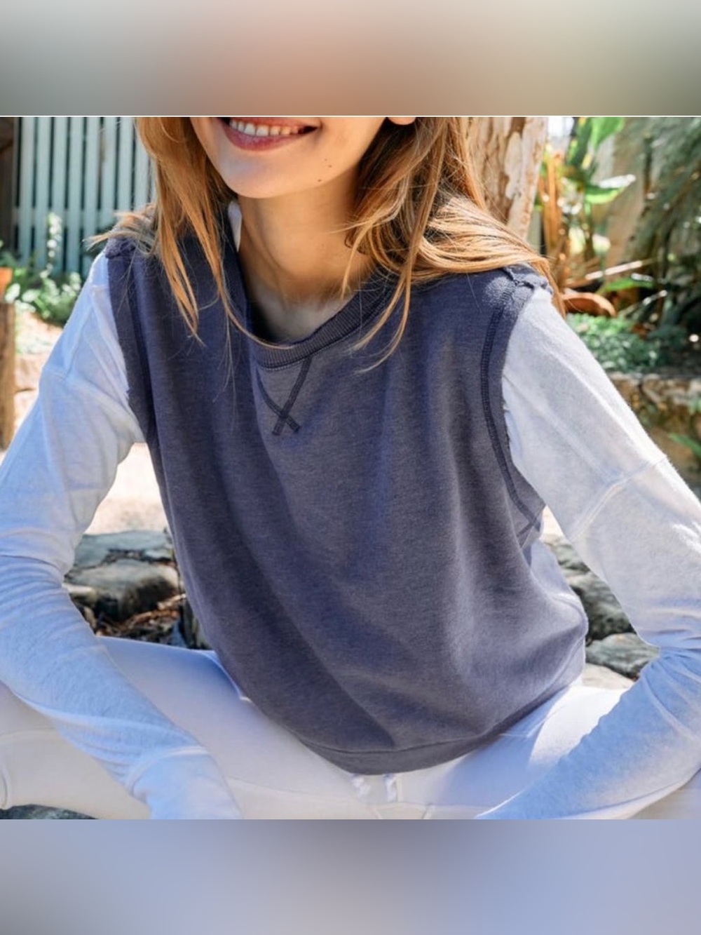 FP Movement by Free People Kick it Sleeveless Sweatshirt - Picture 2 of 10